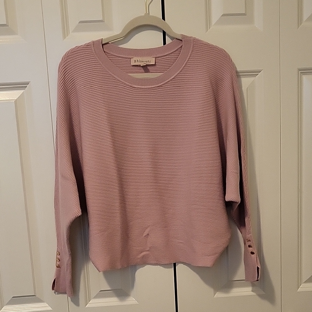 2 for 1 Philosophy Ribbed Crew Neck Sweaters